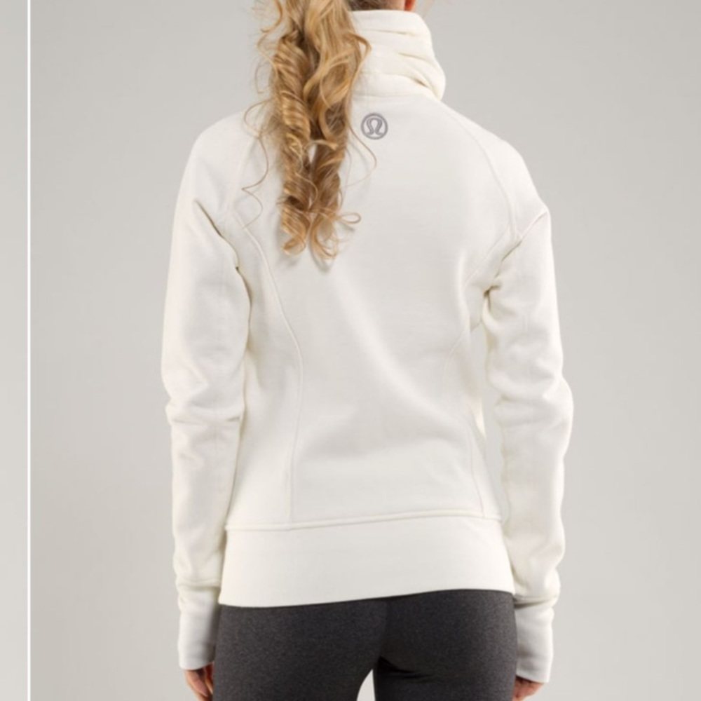 Lululemon Cuddle Up Jacket Ghost - image 2